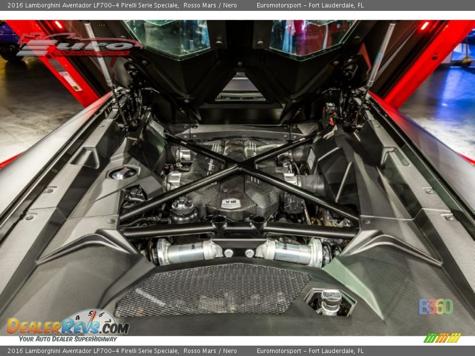 2016 Lamborghini Aventador LP700-4 Pirelli Serie Speciale Rosso Mars / Nero Photo #30