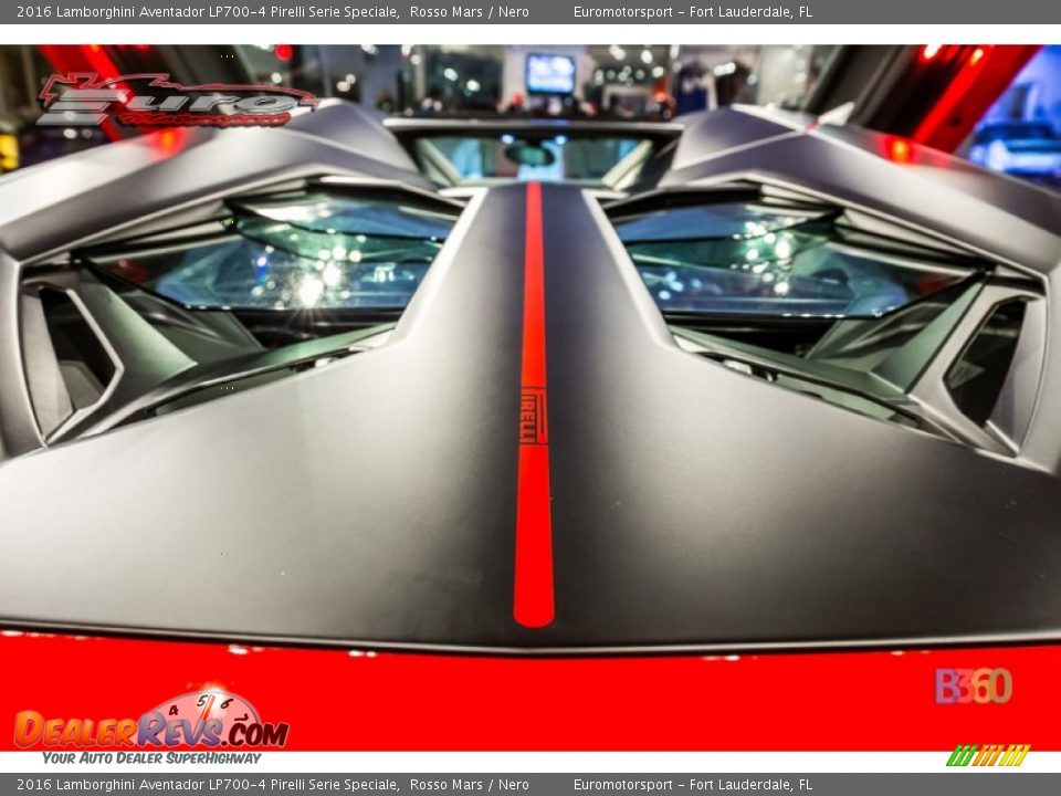 2016 Lamborghini Aventador LP700-4 Pirelli Serie Speciale Rosso Mars / Nero Photo #37