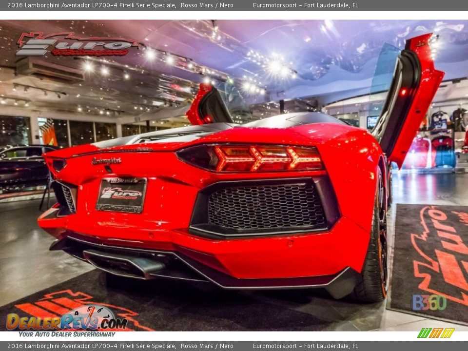 2016 Lamborghini Aventador LP700-4 Pirelli Serie Speciale Rosso Mars / Nero Photo #38