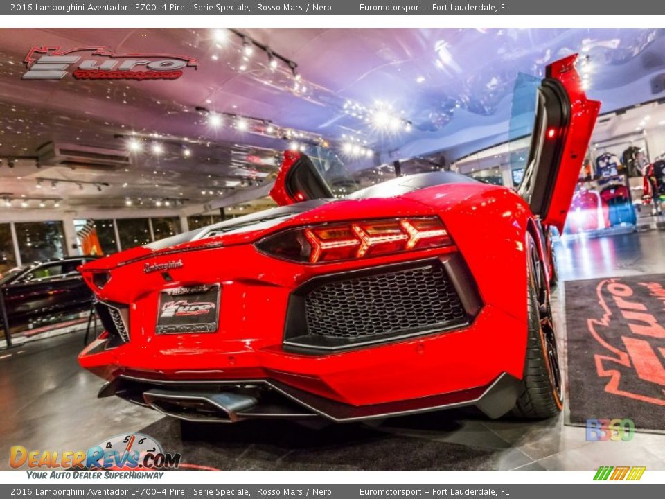 2016 Lamborghini Aventador LP700-4 Pirelli Serie Speciale Rosso Mars / Nero Photo #40