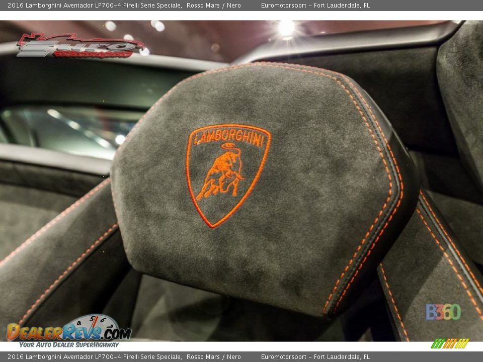 2016 Lamborghini Aventador LP700-4 Pirelli Serie Speciale Rosso Mars / Nero Photo #50