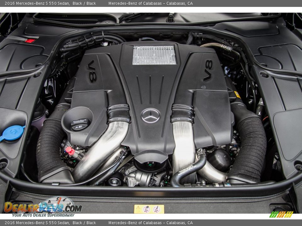 2016 Mercedes-Benz S 550 Sedan 4.7 Liter biturbo DI DOHC 32-Valve VVT V8 Engine Photo #9