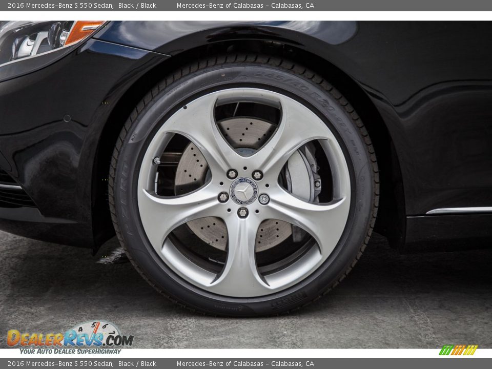 2016 Mercedes-Benz S 550 Sedan Wheel Photo #10