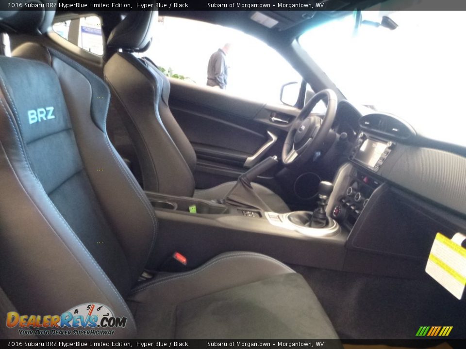 Front Seat of 2016 Subaru BRZ HyperBlue Limited Edition Photo #3