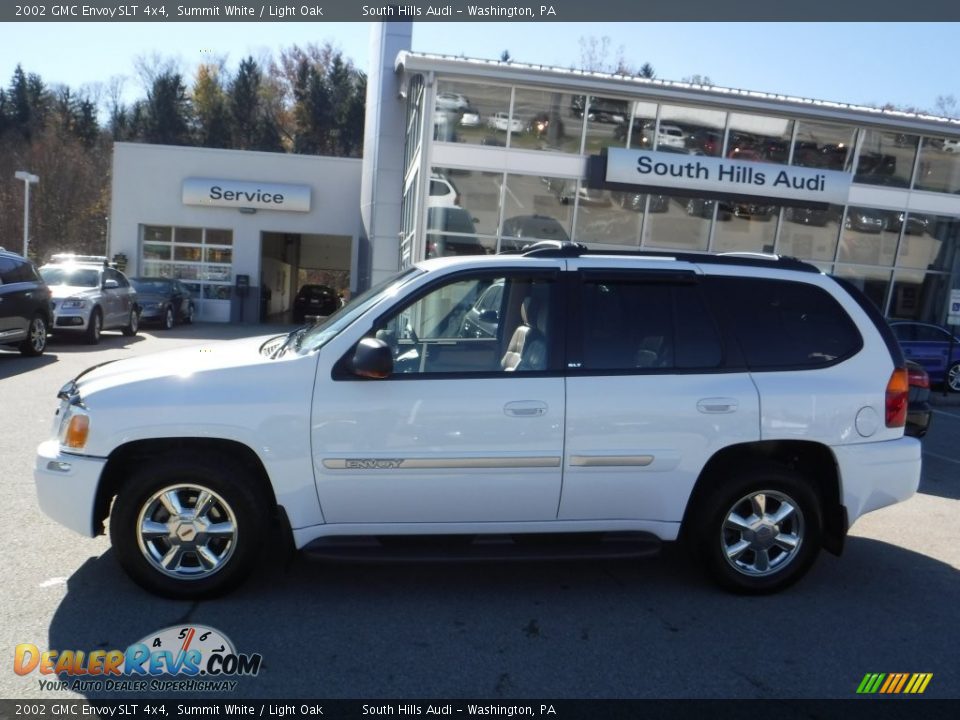 2002 GMC Envoy SLT 4x4 Summit White / Light Oak Photo #2