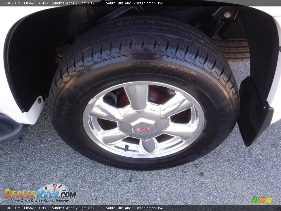 2002 GMC Envoy SLT 4x4 Summit White / Light Oak Photo #6
