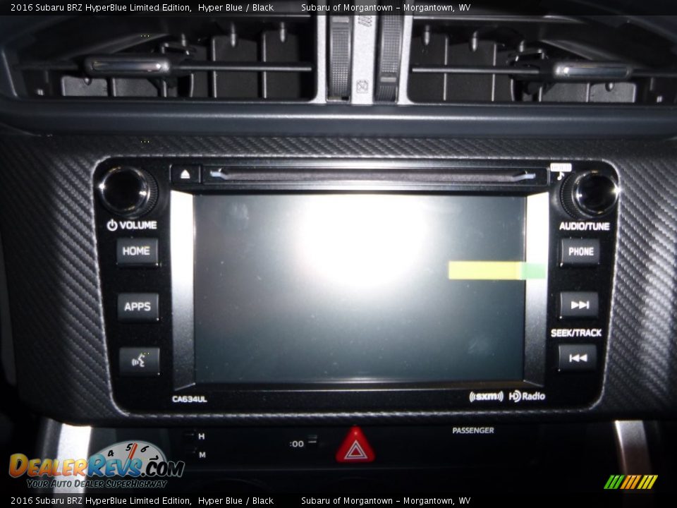 Controls of 2016 Subaru BRZ HyperBlue Limited Edition Photo #16
