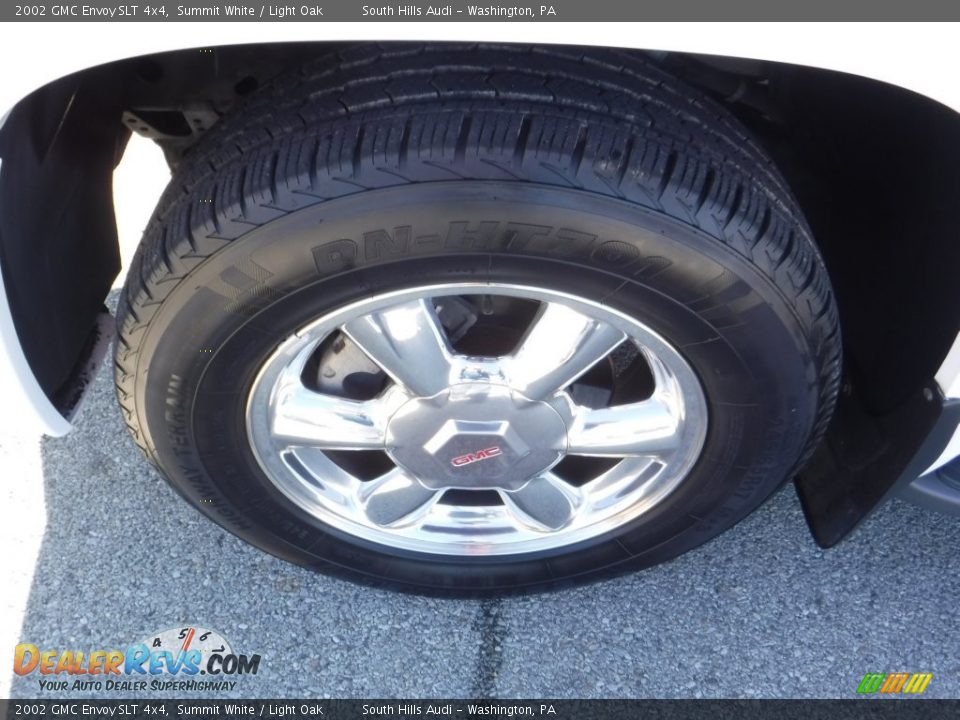 2002 GMC Envoy SLT 4x4 Summit White / Light Oak Photo #7