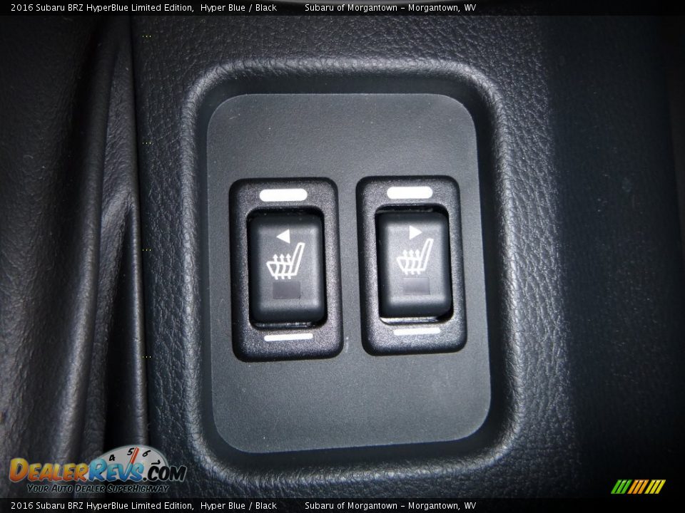 Controls of 2016 Subaru BRZ HyperBlue Limited Edition Photo #17