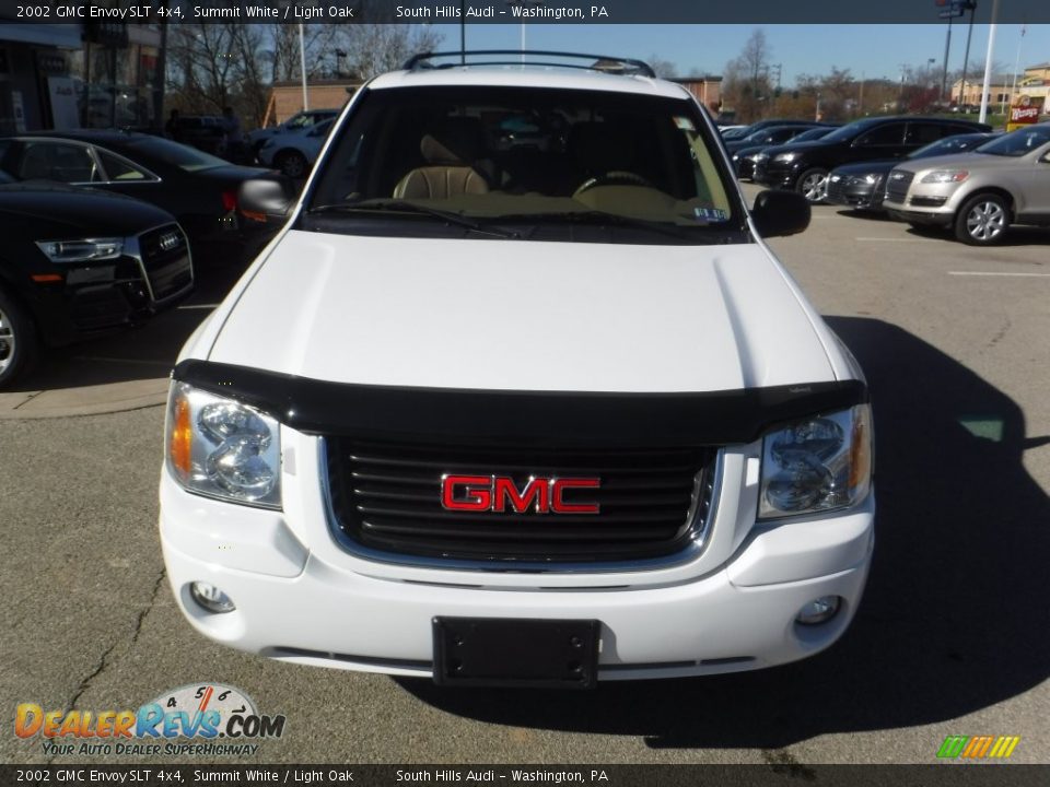 2002 GMC Envoy SLT 4x4 Summit White / Light Oak Photo #8