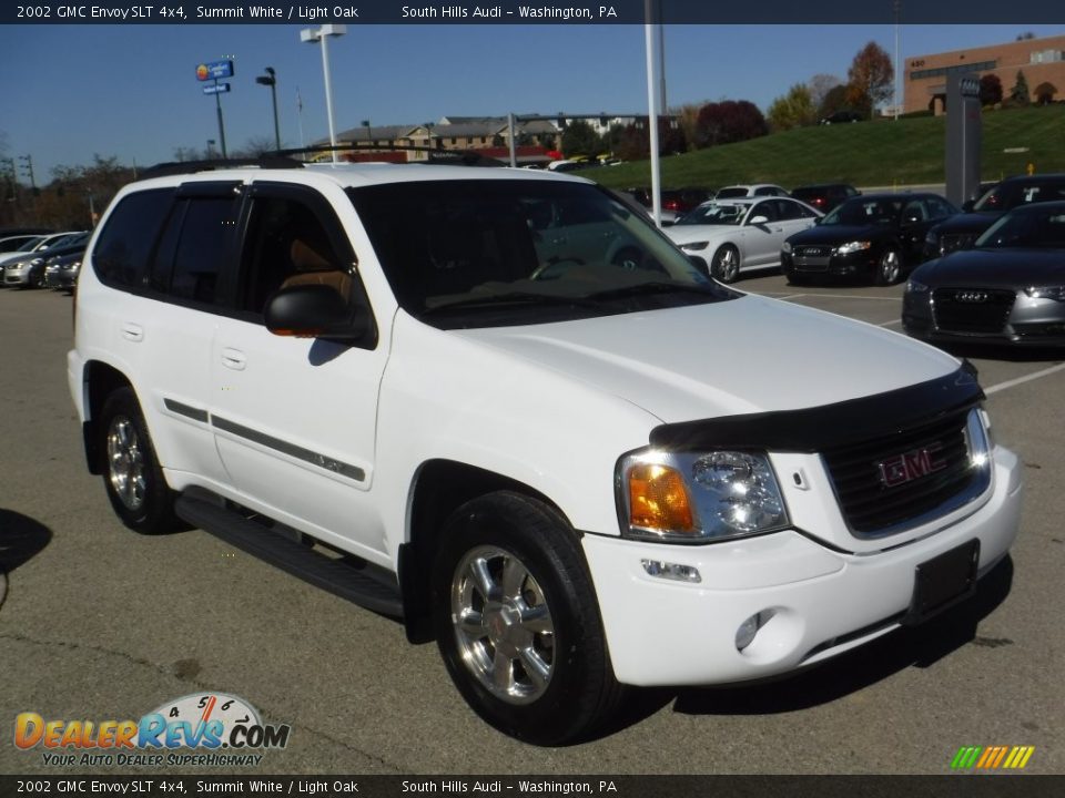 2002 GMC Envoy SLT 4x4 Summit White / Light Oak Photo #9