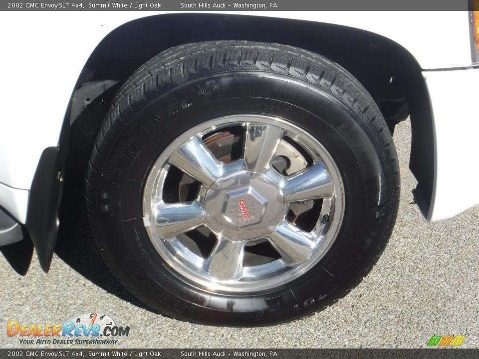 2002 GMC Envoy SLT 4x4 Summit White / Light Oak Photo #11