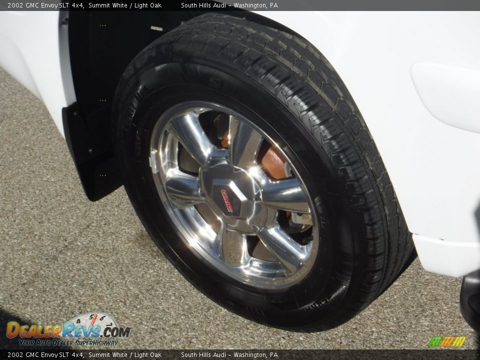 2002 GMC Envoy SLT 4x4 Summit White / Light Oak Photo #12