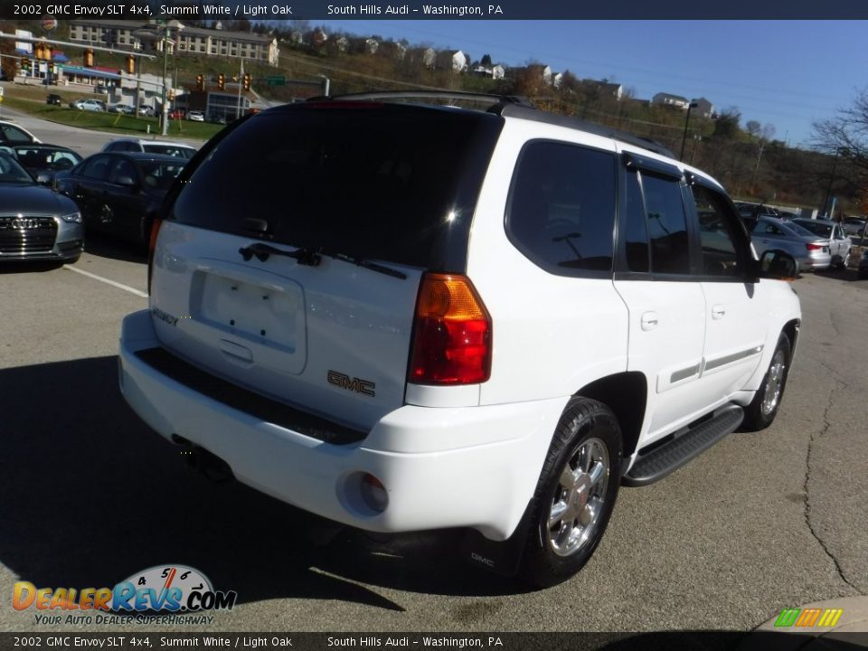 2002 GMC Envoy SLT 4x4 Summit White / Light Oak Photo #14