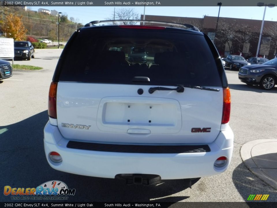 2002 GMC Envoy SLT 4x4 Summit White / Light Oak Photo #15