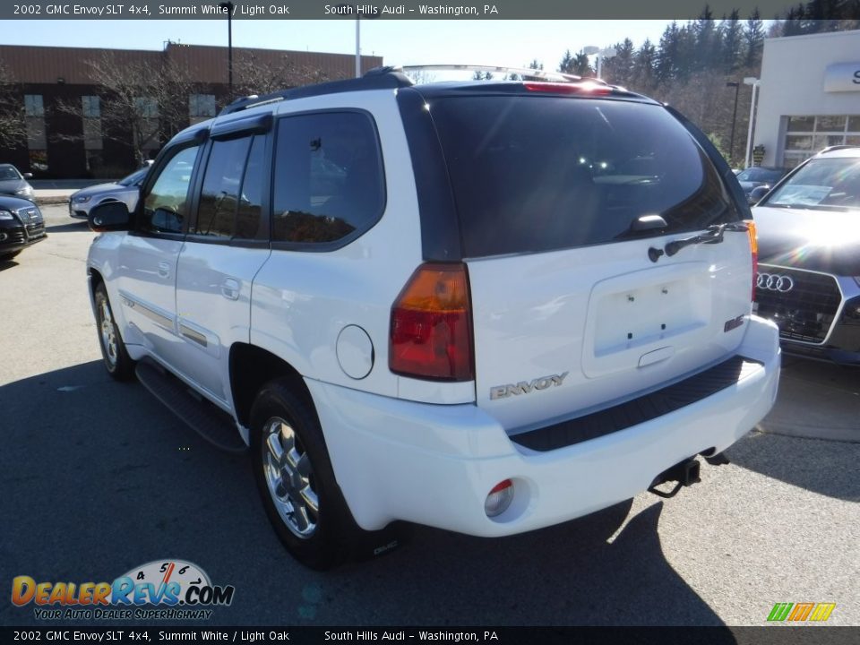 2002 GMC Envoy SLT 4x4 Summit White / Light Oak Photo #16