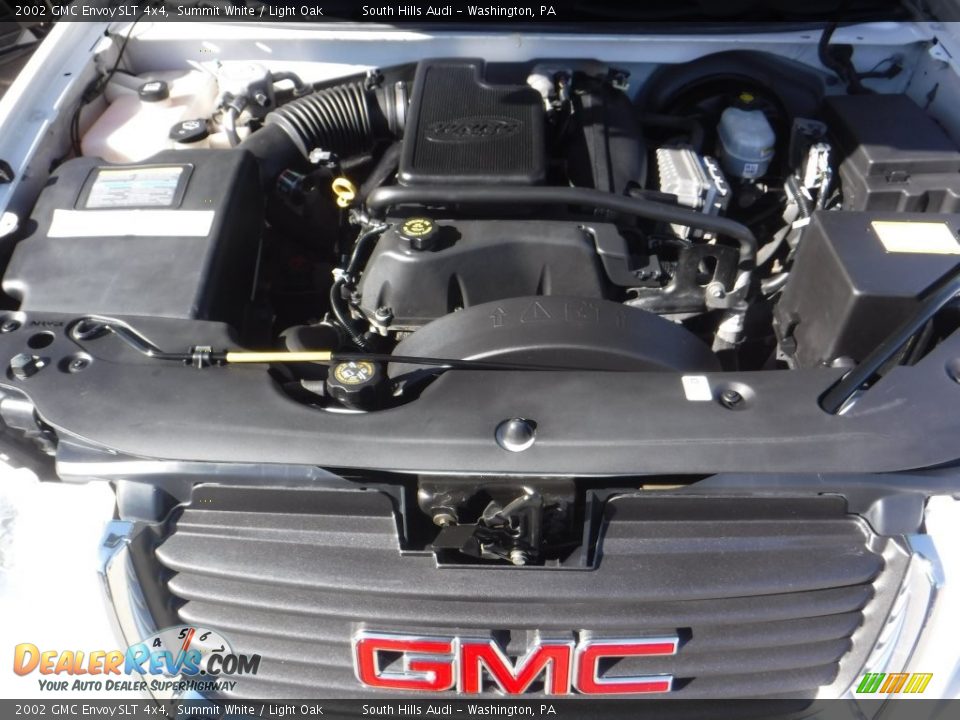 2002 GMC Envoy SLT 4x4 Summit White / Light Oak Photo #18