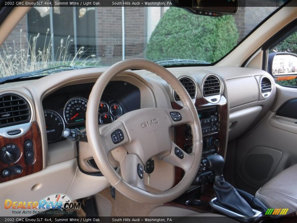 2002 GMC Envoy SLT 4x4 Summit White / Light Oak Photo #22