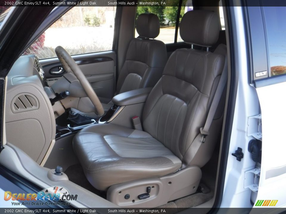 2002 GMC Envoy SLT 4x4 Summit White / Light Oak Photo #23