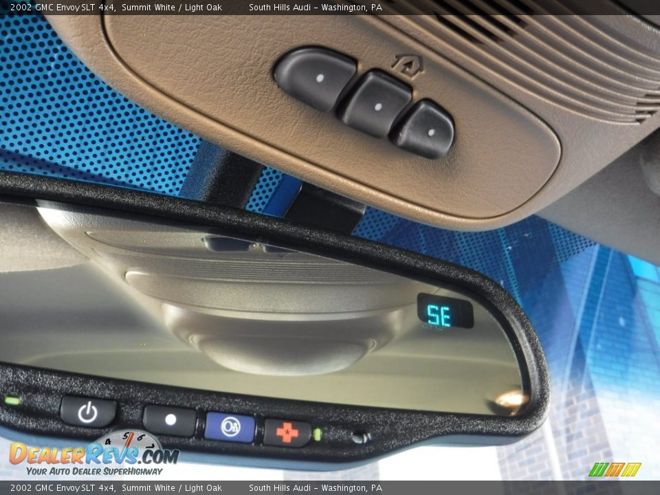 2002 GMC Envoy SLT 4x4 Summit White / Light Oak Photo #25