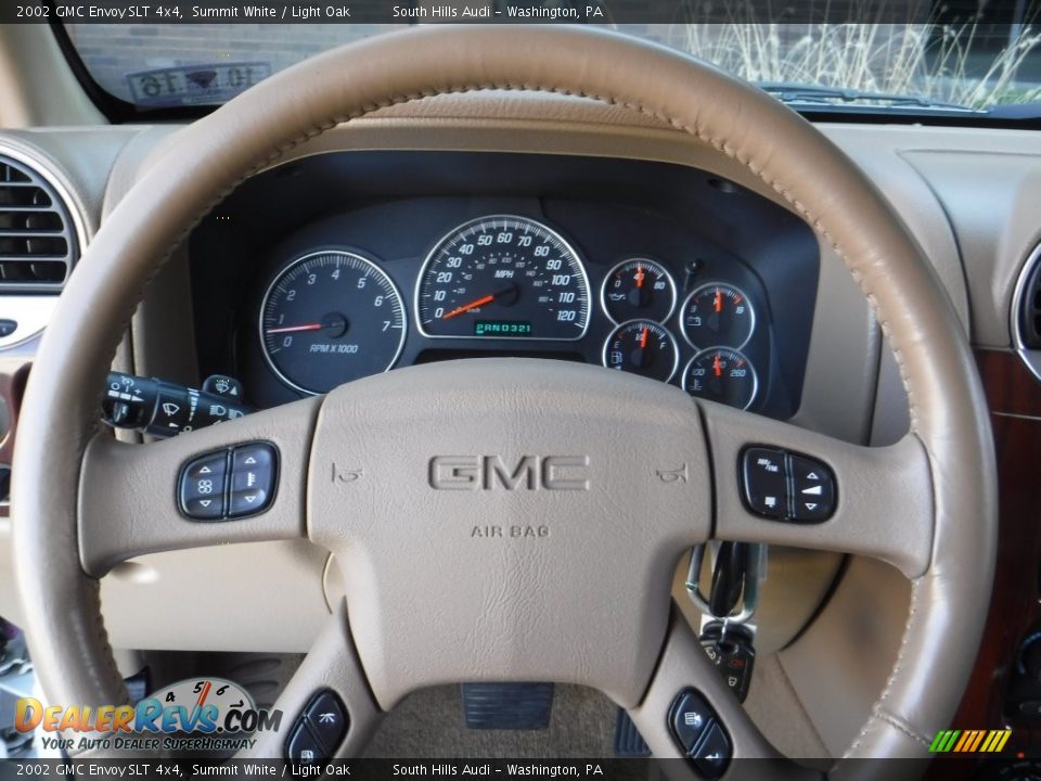 2002 GMC Envoy SLT 4x4 Summit White / Light Oak Photo #30