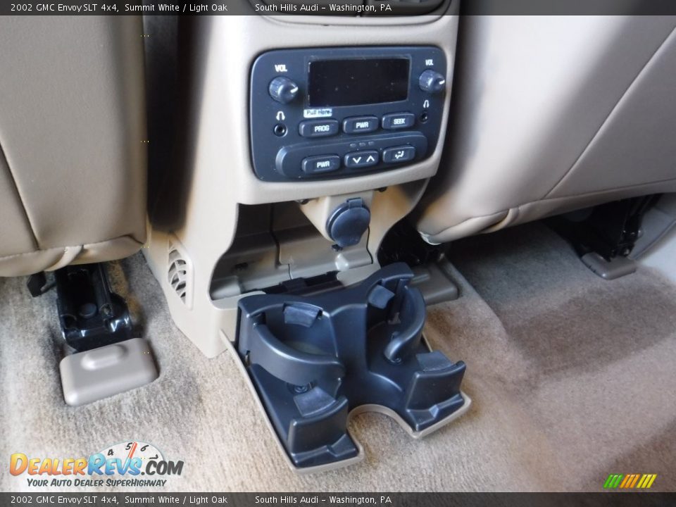 2002 GMC Envoy SLT 4x4 Summit White / Light Oak Photo #32
