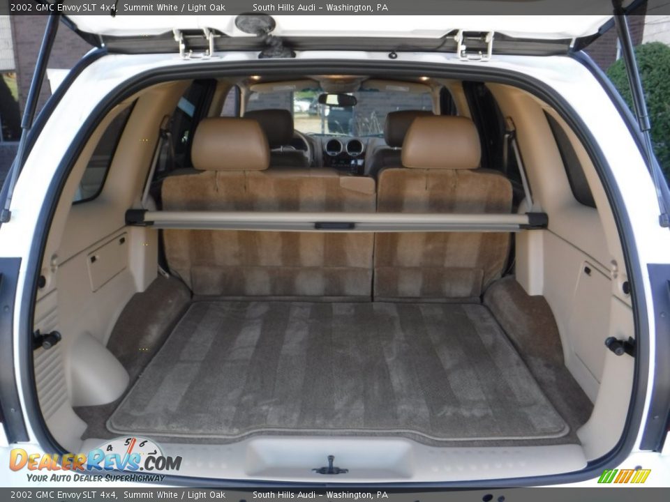 2002 GMC Envoy SLT 4x4 Summit White / Light Oak Photo #33