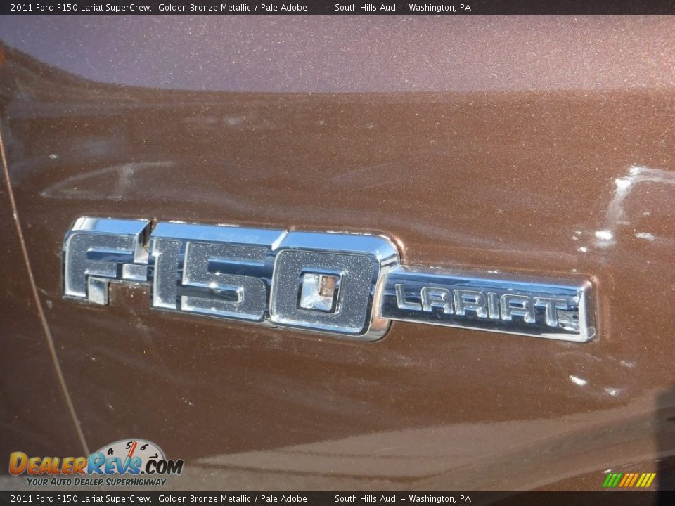 2011 Ford F150 Lariat SuperCrew Golden Bronze Metallic / Pale Adobe Photo #12