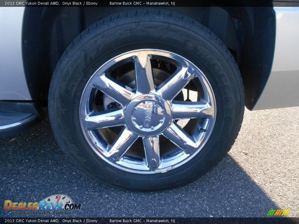 2013 GMC Yukon Denali AWD Onyx Black / Ebony Photo #7