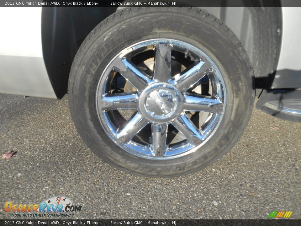 2013 GMC Yukon Denali AWD Onyx Black / Ebony Photo #8