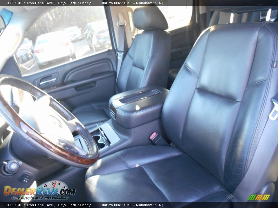 2013 GMC Yukon Denali AWD Onyx Black / Ebony Photo #12