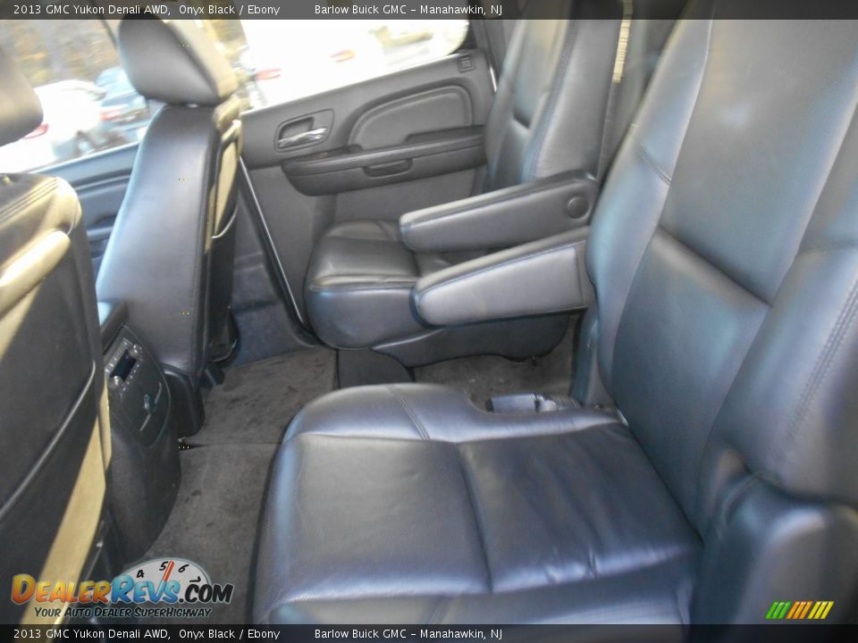2013 GMC Yukon Denali AWD Onyx Black / Ebony Photo #14