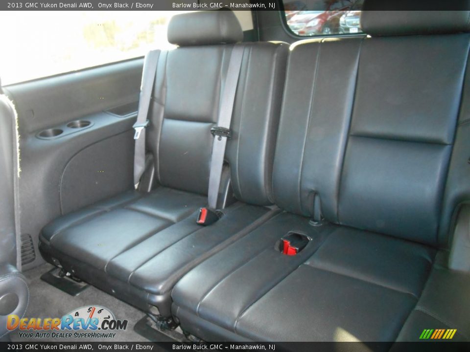 2013 GMC Yukon Denali AWD Onyx Black / Ebony Photo #17