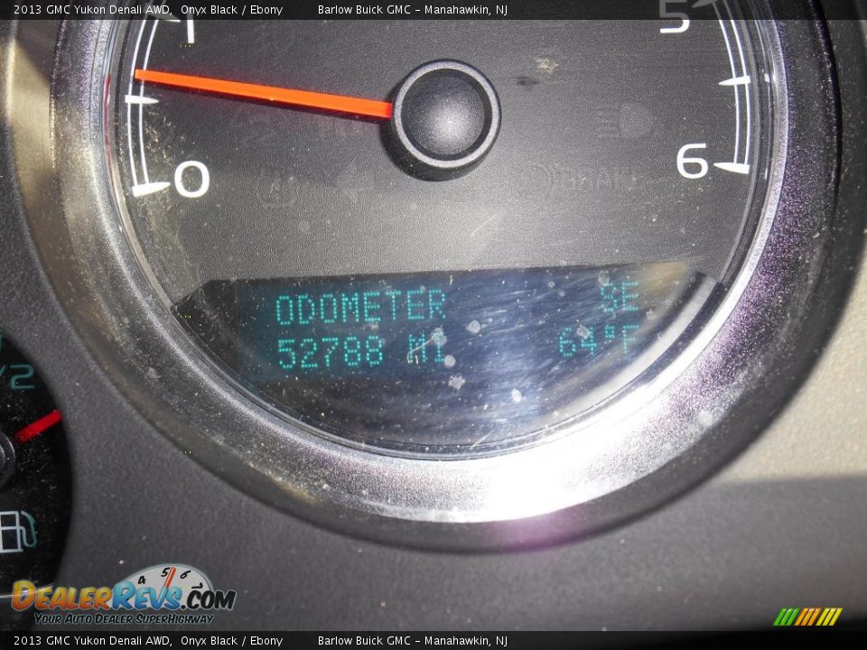 2013 GMC Yukon Denali AWD Onyx Black / Ebony Photo #23