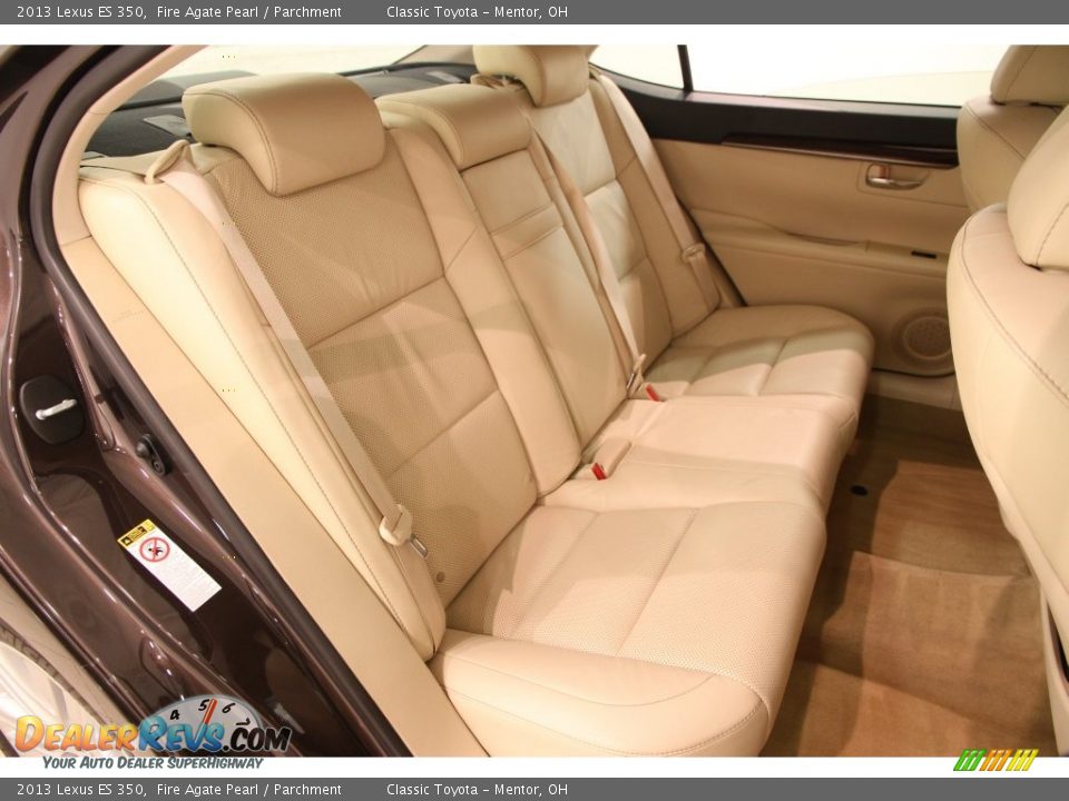 2013 Lexus ES 350 Fire Agate Pearl / Parchment Photo #22