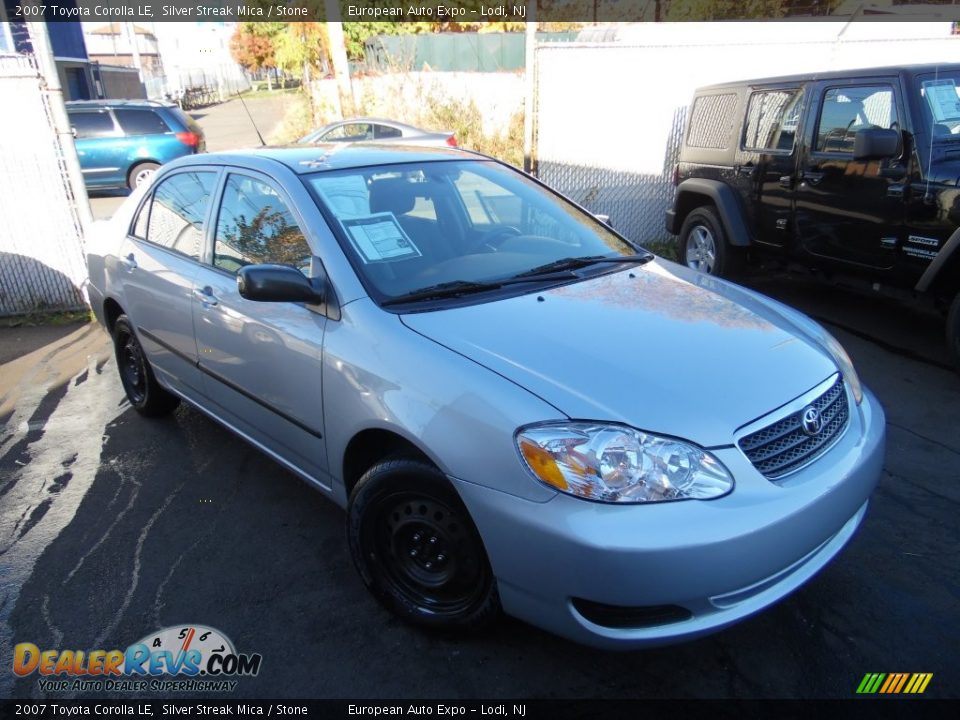 2007 Toyota Corolla LE Silver Streak Mica / Stone Photo #2