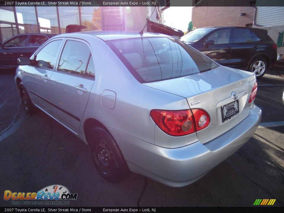 2007 Toyota Corolla LE Silver Streak Mica / Stone Photo #3