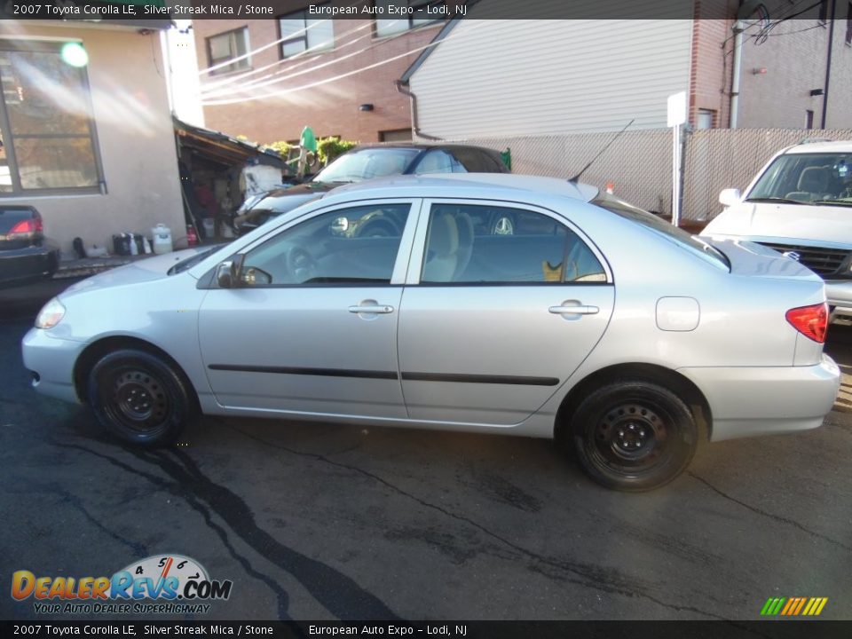 2007 Toyota Corolla LE Silver Streak Mica / Stone Photo #6