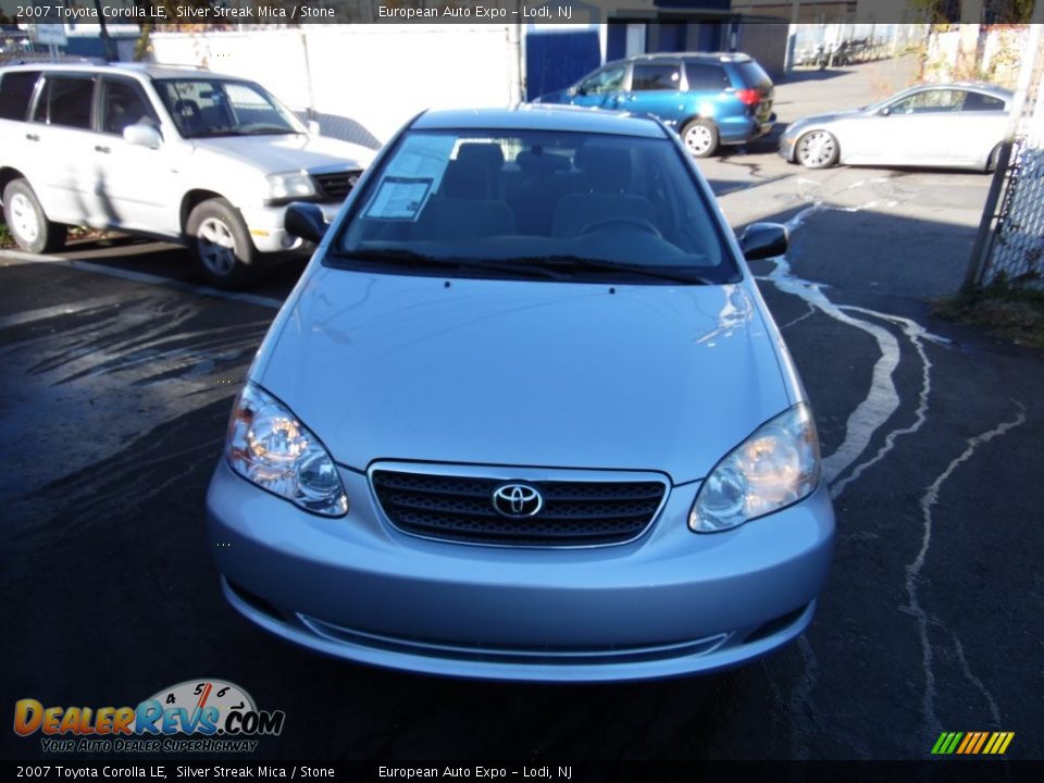 2007 Toyota Corolla LE Silver Streak Mica / Stone Photo #8