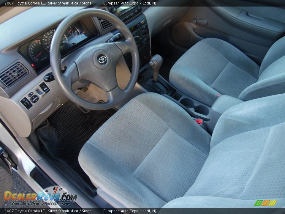 2007 Toyota Corolla LE Silver Streak Mica / Stone Photo #9