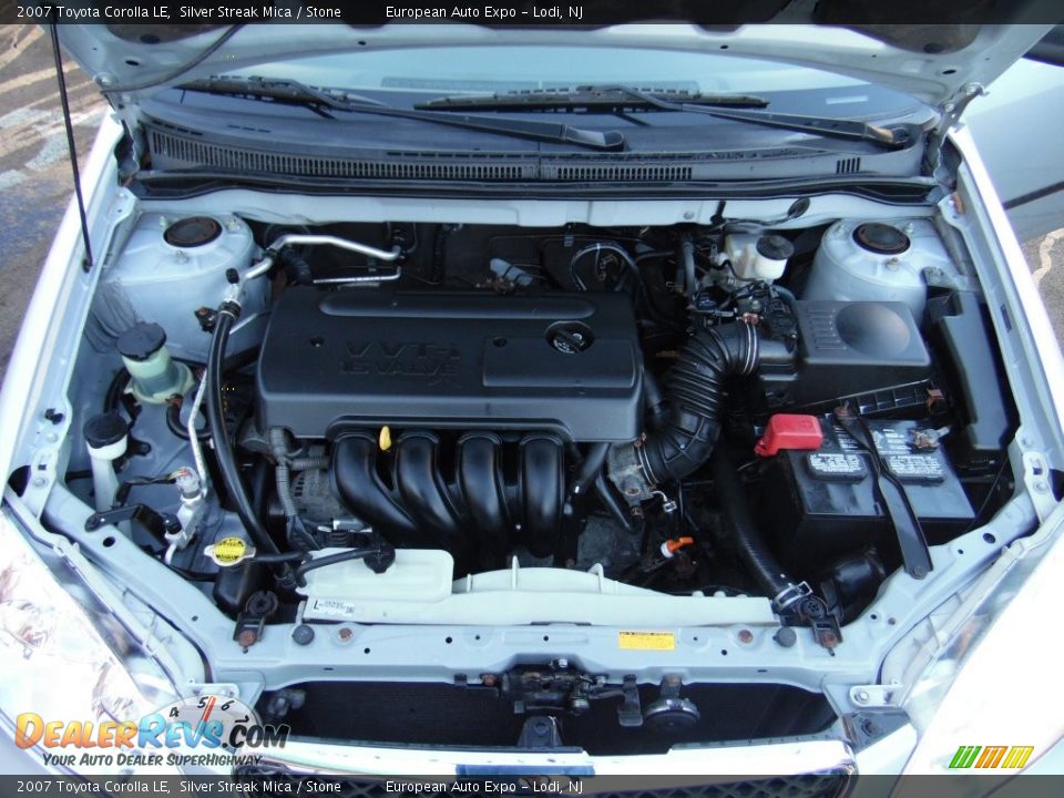 2007 Toyota Corolla LE Silver Streak Mica / Stone Photo #29