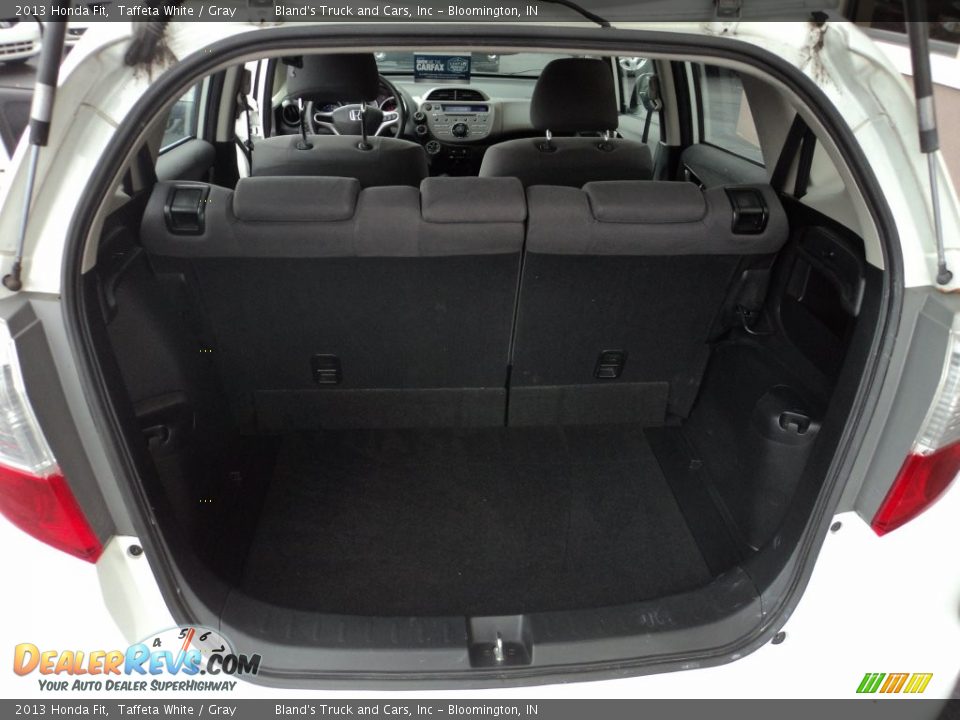 2013 Honda Fit Taffeta White / Gray Photo #8