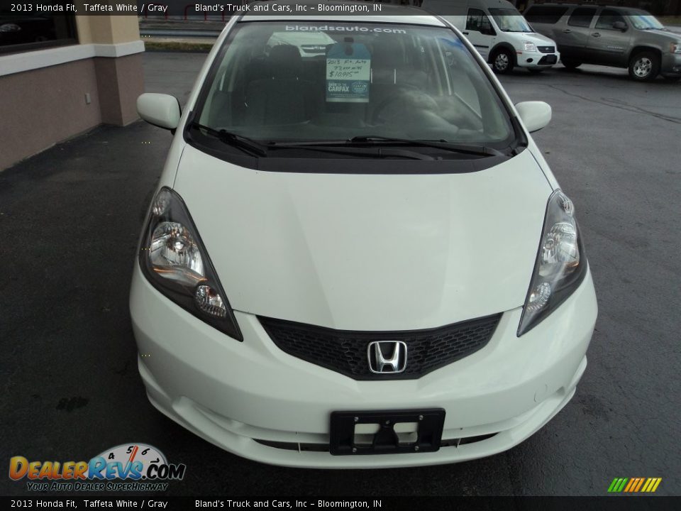 2013 Honda Fit Taffeta White / Gray Photo #16