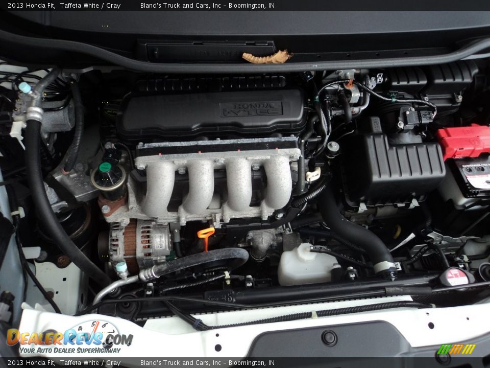 2013 Honda Fit Taffeta White / Gray Photo #19
