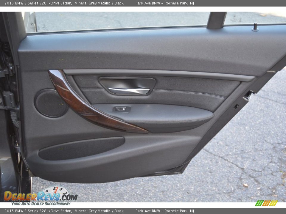 2015 BMW 3 Series 328i xDrive Sedan Mineral Grey Metallic / Black Photo #25