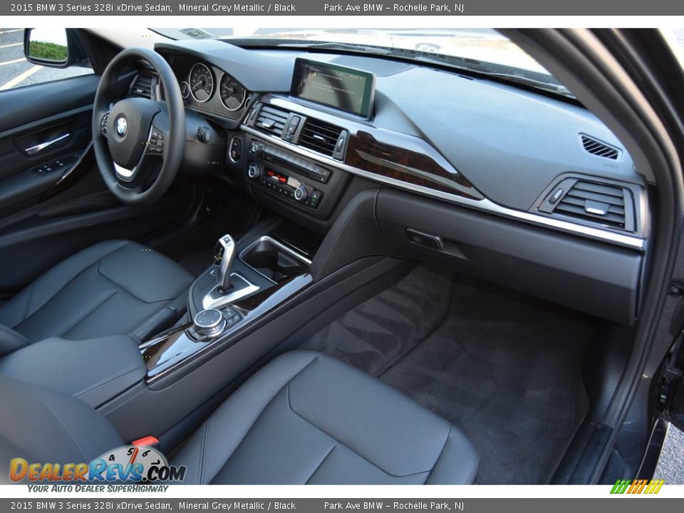 2015 BMW 3 Series 328i xDrive Sedan Mineral Grey Metallic / Black Photo #28