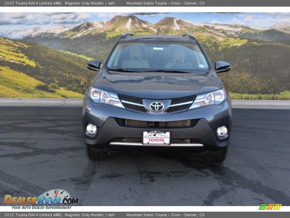 2015 Toyota RAV4 Limited AWD Magnetic Gray Metallic / Ash Photo #2