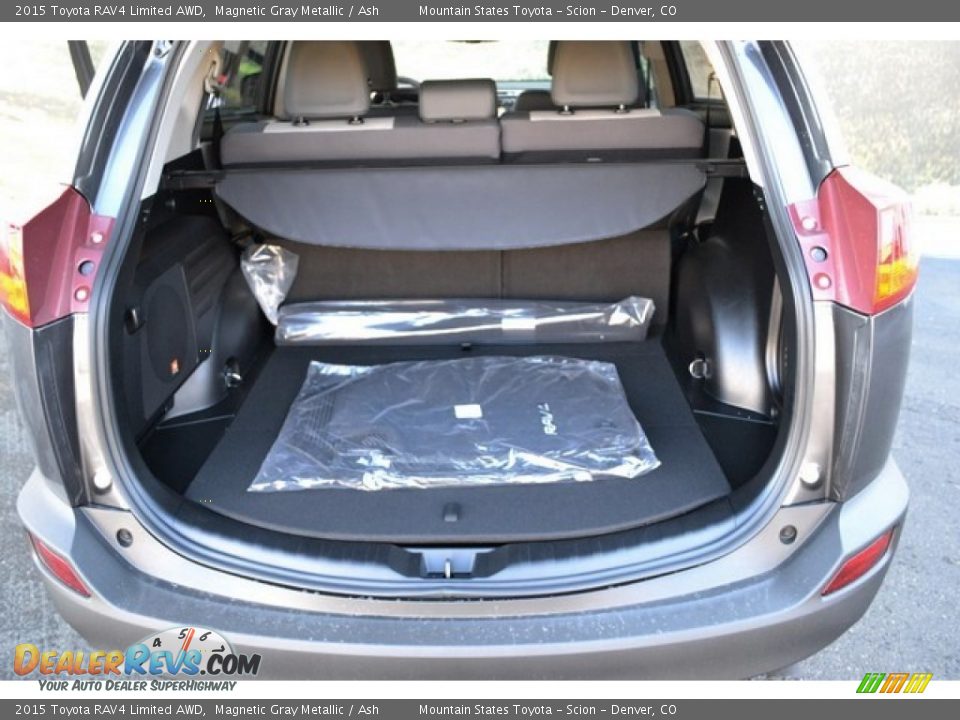 2015 Toyota RAV4 Limited AWD Magnetic Gray Metallic / Ash Photo #8