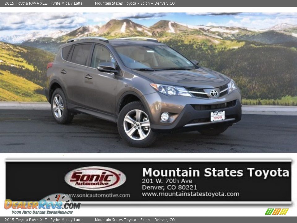 2015 Toyota RAV4 XLE Pyrite Mica / Latte Photo #1