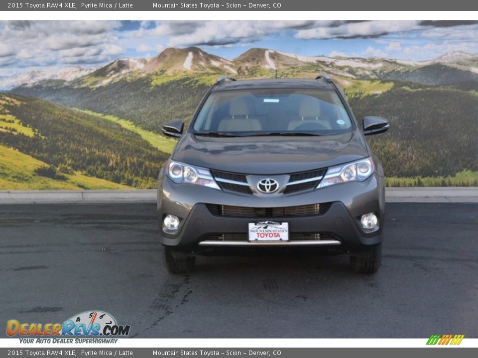 2015 Toyota RAV4 XLE Pyrite Mica / Latte Photo #2